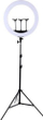 Dritë unazë Floodlight Extra Digital LED 45cm, stativ 2.1m, e zezë
