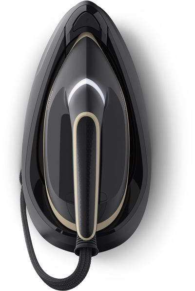 Stacion hekurosje me avull Philips PerfectCare 6000 PSG6064/80, OptimalTEMP, depozitë 1.8L, i zi