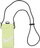 Çantë telefoni Nike Premium Phone Crossbody 92800648587, dritare touch, rrip i rregullueshëm, e zezë