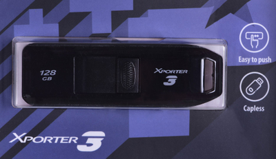 USB PARTIOT FLASHDRIVE Xporter 3 Type A, 128 GB, USB Type-A
