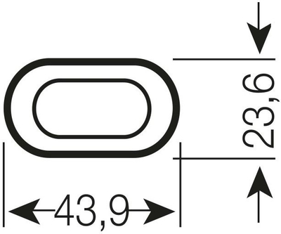 Llambë fluoreshente kompakte Osram Dulux L 2G1, 18W, A + (4050300010724)