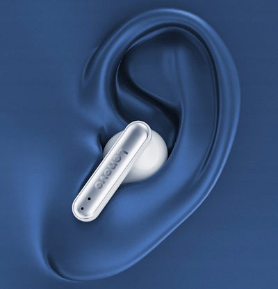 Kufje wireless Lenovo LP10 TWS, Bluetooth 5.2, me ulje zhurme, të zeza