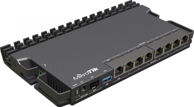 Рутер MikroTik RB5009UPr+S+IN, Gigabit 2.5GbE, PoE, црн