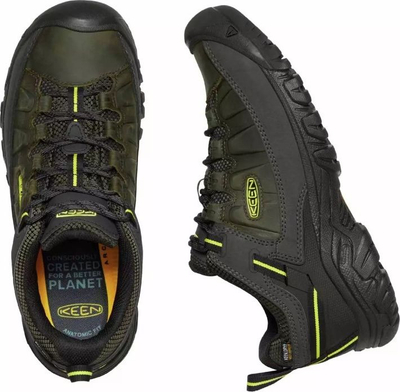 Планинарски обувки Keen Targhee III за мажи, водоотпорни, број 45, темно зелени