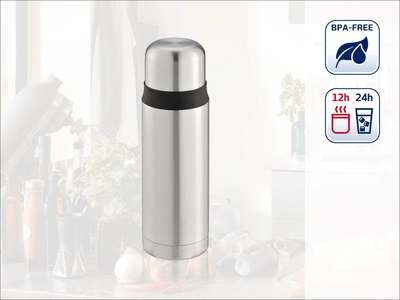 Termus Leifheit COCO, 0.5L, çelik inox, argjendtë