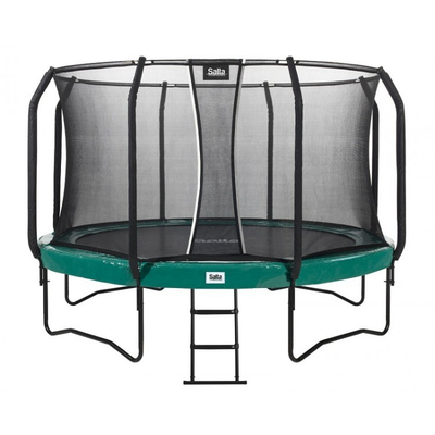 Trampolinë oborri Salta First Class, 305 cm, me rrjetë sigurie, jeshile