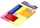Bllok shënimesh ngjitës Donau Self adhesive Pad, 4 ngjyra