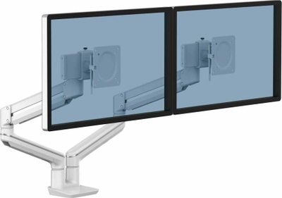 Krah monitori dopio Fellowes Tallo, për 2 monitorë, i bardhë