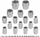 Set çelësash goditës Rockforce RF-4161-5, 16 copë, 1/2", 6-këndor