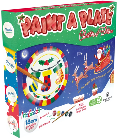 Paint A Plate Christmas Edition - Igloo Books