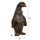 Dekor dyshemeje Penguin 30x20x60Hcm (HM7913), zezë/ ari