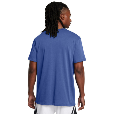 Bluzë sportive Under Armour Curry Heavyweight Logo, pambuk, blu