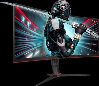 Monitor gaming AOC CU34G2X/BK, 34", UWQHD 3440 x 1440, i zi