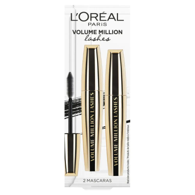 Set L'Oreal Volume Million Lashes Black Mascara Duo Pack, 2x107ml