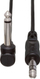 Kabllo audio Hosa CPP-103R, 1/4" TS drejt me 1/4" TS me kënd, 1 m, e zezë