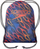 Çantë rrjete Speedo Equip Mesh Pool Bag Flames, 35L, për pishinë, blu me flakë