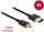 Kabllo HDMI DeLOCK, HDMI A në Micro HDMI D, 1.5m, High Speed me Ethernet, i zi