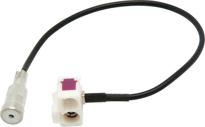 Adapter antene për makinë Audi RNS-E, pa diversity, 30cm, i zi