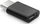 Përshtatës Savio, USB-C - microUSB, i zi