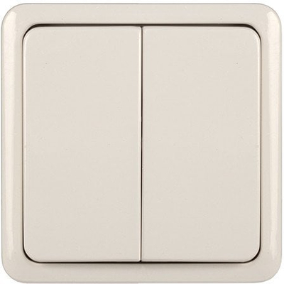 Çelës dritash Vilma Style Plus SL+250, 2 taste, i bardhë