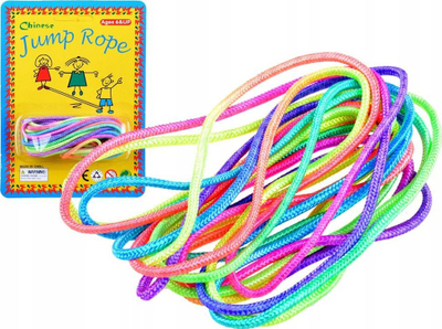 Litar elastik për kërcime Jokomisiada SP0630, 460 cm, për kalamaj, shumëngjyrësh