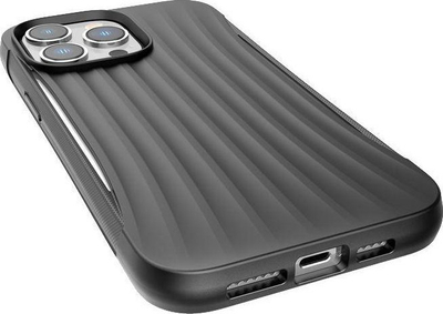 Футрола за телефон X-Doria Raptic Clutch за iPhone 14 Pro Max, биоразградива, отпорност на паѓања 3m, црна