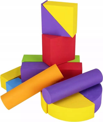 Lodra me blloqe Mega Creative SY1082, 45 copa shkumë, me shumë ngjyra