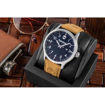 Ora burrash Timberland TRUMBULL TDWGB0010103, quartz, 45mm, argjendtë