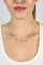 Qafore Brilio Silver Crescent Moon NCL12W
