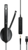 Kufje EPOS Adapt 165 T, stereo, USB edhe 3.5mm, të zeza