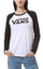 Bluzë Vans VN0A47XYYB21, bardhë e zi, S