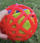 Top lodër për qen Spheroll N2, 6 cm, aromatik, shumëngjyrësh