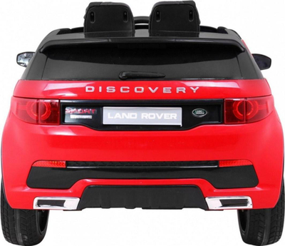 Veture elektrike për fëmijë Land Rover Discovery, 2x35W, rrota EVA, me telekomandë, e kuqe