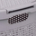 Shportë rrobash 5five Simply Smart, plastike 60L, me kapak, gri e çelët
