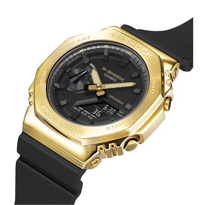 Orë dore për meshkuj Casio G-Shock GM-2100G-1A9ER, e zezë