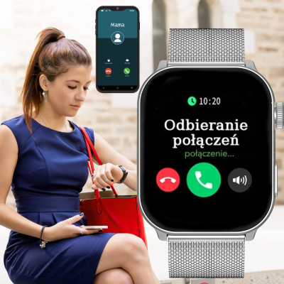Orë e mençme Gravity Elissa, ekran AMOLED AlwaysON, thirrje edhe njoftime, për goca
