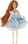 Kukullë Emily Spring Baby Doll, flokë të kuqe, fustan me lule, e kaltër