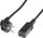 Kabllo rryme Bachmann CEE 7/7 në IEC C19, 3 m, 250 V, i zi