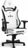 Karrige gaming noblechairs HERO ST Stormtrooper Edition, lëkurë PU, mbështetëse 4D, e bardhë e zezë