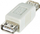Адаптер USB Manhattan 327060, USB A женско на USB A женско, бел