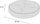 Jastëk ulëse Hobbygarden ZOŚKA, 38 cm, kafe