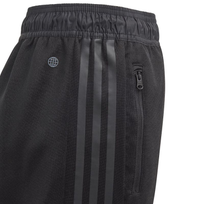 Pantallona sportive Adidas Tiro Suit-Up Woven Jr IB3796, për fëmijë, me xhepa me zinxhir, të zeza