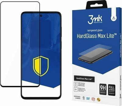 Xham mbrojtës 3MK HardGlass Max Lite për Motorola Moto G42, 0.3mm, i zi