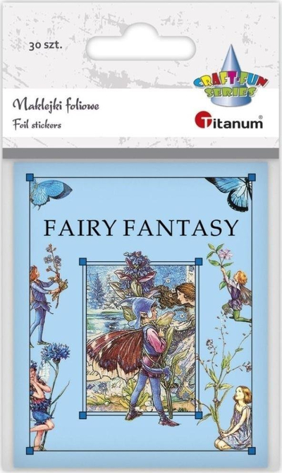Sticker folie Titanium Fairy Fantasy, 30 copë, shumëngjyrëshe
