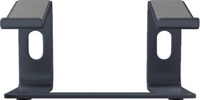 Mbajtëse laptopi Crong prej alumini, ergonomike, ngjyrë grafit