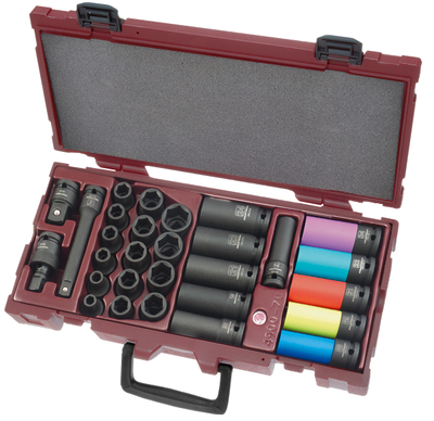 Set prizash me ndikim COMPLETO 4900-70K, 29 mjete