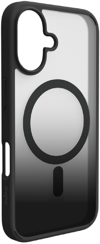 Mbulesë telefoni Puro Cover për Apple iPhone 17, gradient, e zezë