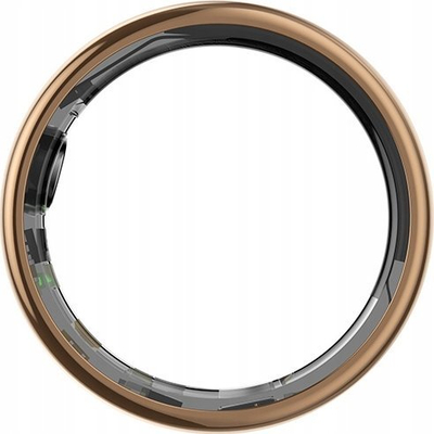 Unazë e mençur Powerton Smart Ring, monitor rrahjesh dhe gjumi, IP68, e artë