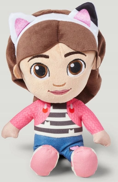 Kukull pelushi Simba Gabby's Dollhouse Gabby, 45 cm, për fëmijë, shumëngjyrëshe