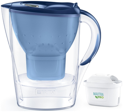 Kanë filtruese BRITA Marella, 2.4L, filtër MAXTRA+, blu e errët